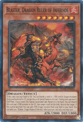 Blaster, Dragon Ruler of Infernos - RA03-EN010 -  Super Rare - 1st Edition